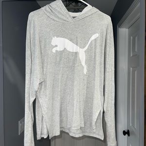 PUMA Womens Xtreme lightweight pullover with hood